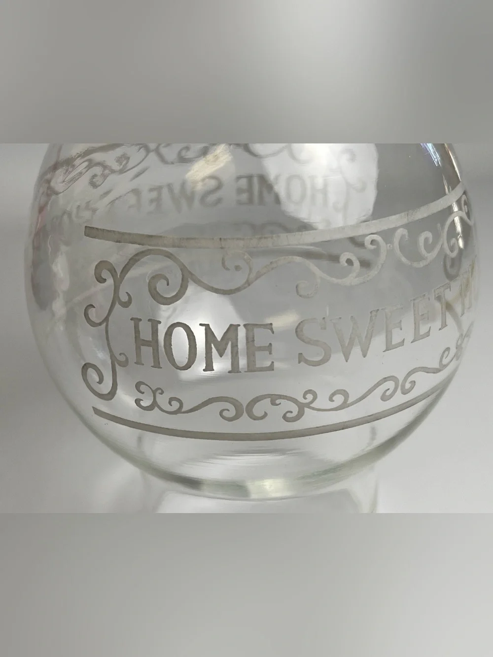 Home Sweet Home Borosilicate Kerosene Oil Lamp Chimney 3” x 8 3/4” - Picture 10 of 12